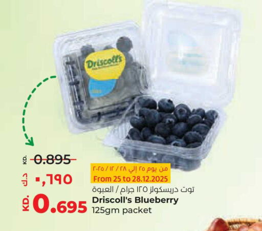 Blueberry BlueBerry available at لولو هايبر ماركت in الكويت - مدينة الكويت