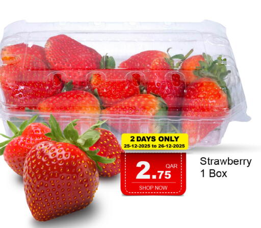 Strawberry available at جي-ماكس هايبرماركت in قطر - الوكرة