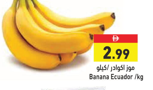 Banana from Ecuador available at أسواق رامز in الإمارات العربية المتحدة , الامارات - الشارقة / عجمان