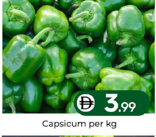 Capsicum available at مبارك هايبرماركت الشارقة in الإمارات العربية المتحدة , الامارات - الشارقة / عجمان