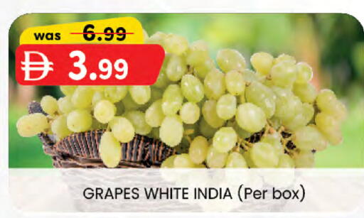 Grapes from India available at Al Safa in UAE - Al Ain