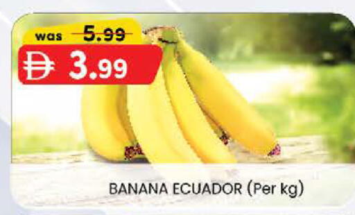 Banana from Ecuador available at ك. الم. للتجارة in الإمارات العربية المتحدة , الامارات - ٱلْفُجَيْرَة‎