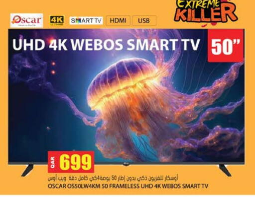 OSCAR Smart TV available at Grand Hypermarket in Qatar - Al-Shahaniya
