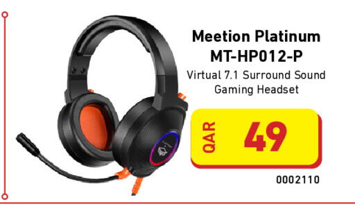 PLATINUM Earphone available at Digital Zone Trading in Qatar - Al Shamal