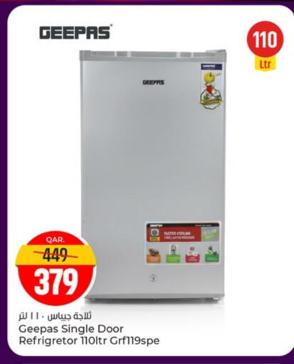 GEEPAS Refrigerator available at Paris Hypermarket in Qatar - Al Rayyan
