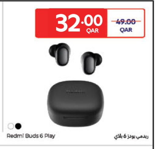 REDMI Earphone available at Carrefour in Qatar - Al Shamal