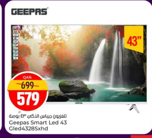 GEEPAS Smart TV available at Paris Hypermarket in Qatar - Doha