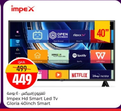 IMPEX Smart TV available at Paris Hypermarket in Qatar - Doha