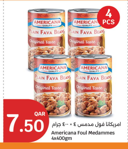 AMERICANA Fava Beans available at City Hypermarket in Qatar - Al Shamal