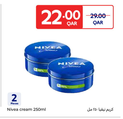 Nivea Face Cream available at Carrefour in Qatar - Al-Shahaniya