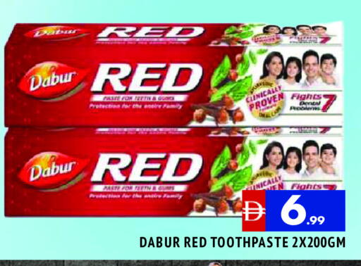 DABUR RED Toothpaste available at AL MADINA in UAE - Sharjah / Ajman