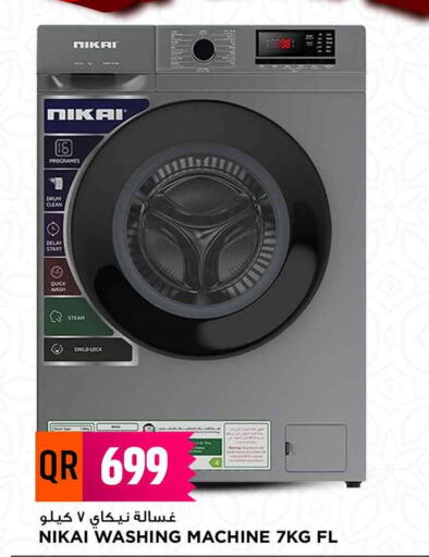 NIKAI Washing Machine available at Marza Hypermarket in Qatar - Al Shamal