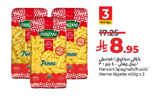 PANZANI Spaghetti available at LULU Hypermarket in KSA, Saudi Arabia, Saudi - Unayzah