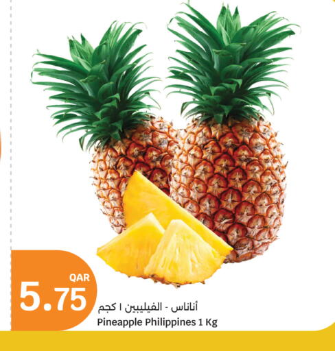 Pineapple from Philippines available at City Hypermarket in Qatar - Al Shamal