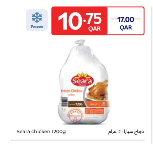 SEARA Frozen Whole Chicken available at Carrefour in Qatar - Al Shamal