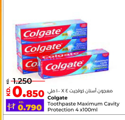 COLGATE Toothpaste available at Lulu Hypermarket  in Kuwait - Ahmadi Governorate
