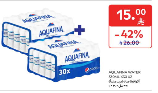 AQUAFINA available at Carrefour in KSA, Saudi Arabia, Saudi - Medina