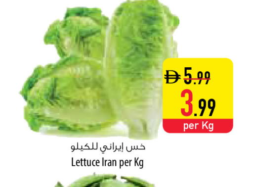 Lettuce from Iran available at Safeer Market in UAE - Fujairah