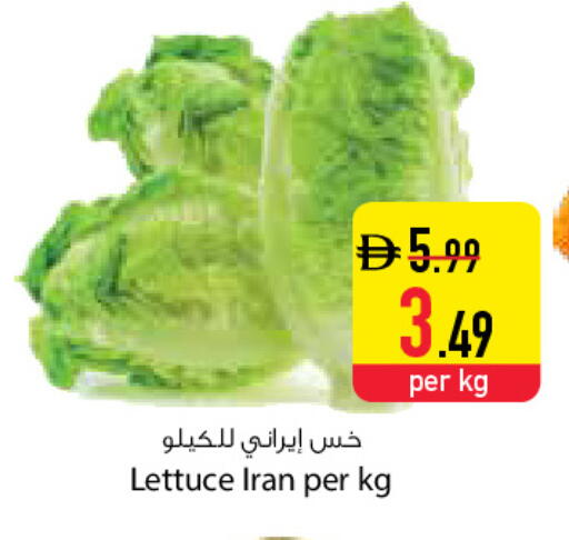 Lettuce from Iran available at Safeer Market in UAE - Dubai