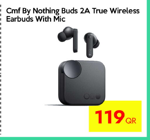 نوثينغ سماعات أذن available at سيل بلاينت للهواتف in قطر - الريان