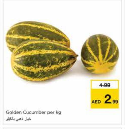 Cucumber available at نستو هايبرماركت in الإمارات العربية المتحدة , الامارات - الشارقة / عجمان