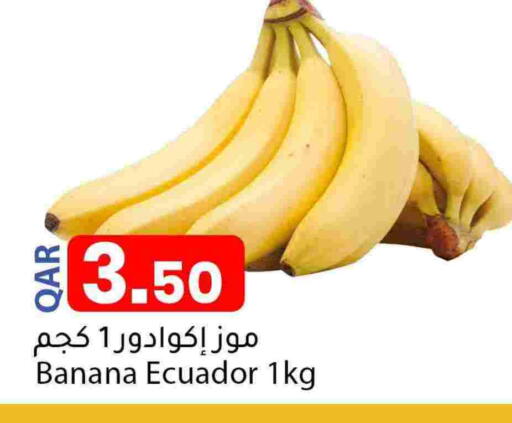 Banana from Ecuador available at Dana Market in Qatar - Doha
