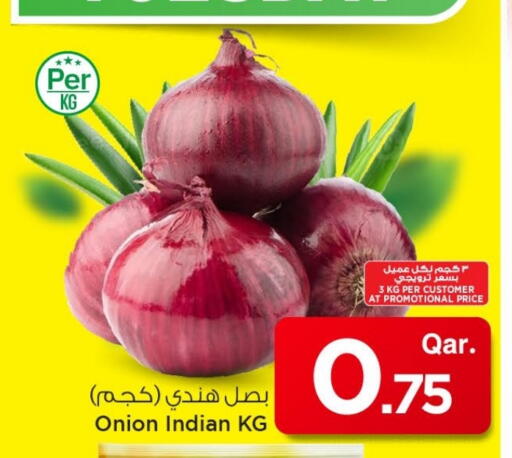Onion from India available at Mark & Save  in Qatar - Al Wakra