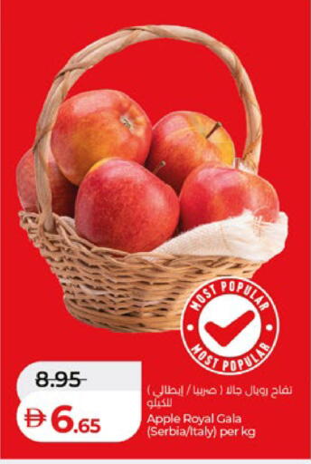 Apple from Serbia Italy available at Lulu Hypermarket in UAE - Al Ain