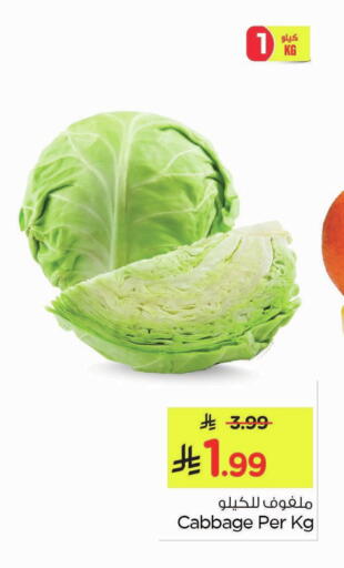 Cabbage available at Nesto in KSA, Saudi Arabia, Saudi - Al Hasa