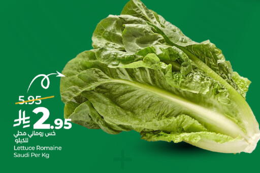 Lettuce from Saudi Arabia available at LULU Hypermarket in KSA, Saudi Arabia, Saudi - Al Khobar