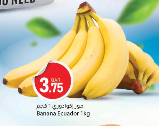 Banana from Ecuador available at Dana Market in Qatar - Doha