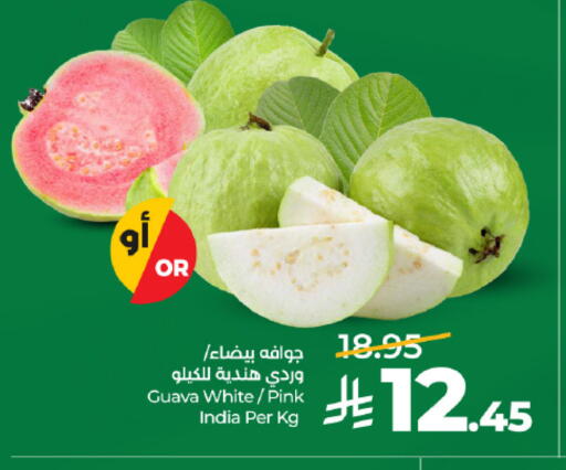 Guava from India available at LULU Hypermarket in KSA, Saudi Arabia, Saudi - Jeddah