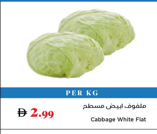 Cabbage available at تروليز سوبرماركت in الإمارات العربية المتحدة , الامارات - دبي