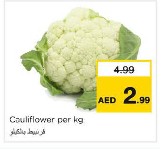Cauliflower available at نستو هايبرماركت in الإمارات العربية المتحدة , الامارات - دبي
