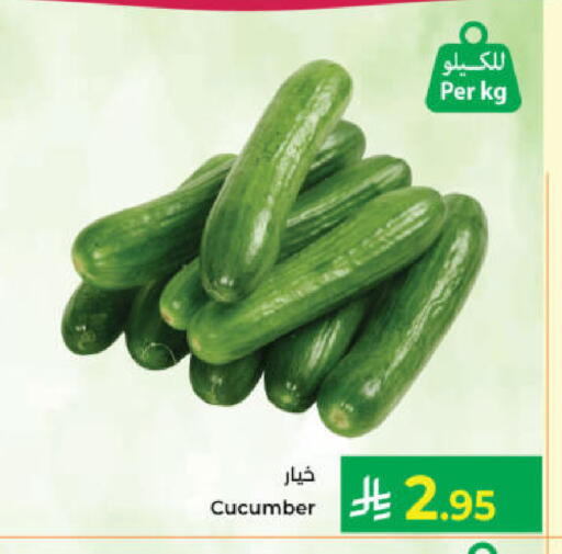 Cucumber available at Kabayan Hypermarket in KSA, Saudi Arabia, Saudi - Yanbu