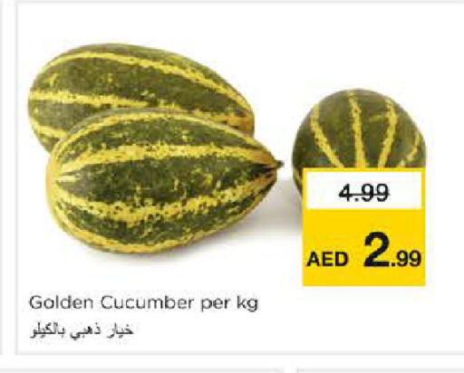 Cucumber available at نستو هايبرماركت in الإمارات العربية المتحدة , الامارات - الشارقة / عجمان