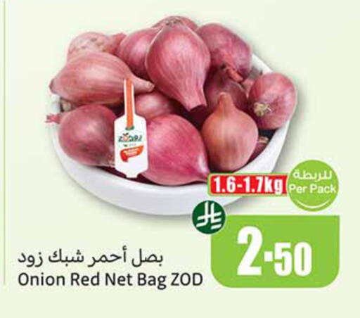 Onion available at Othaim Markets in KSA, Saudi Arabia, Saudi - Rafha