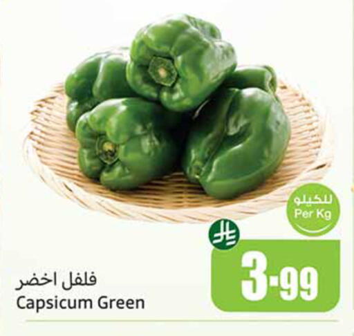 Capsicum available at Othaim Markets in KSA, Saudi Arabia, Saudi - Rafha