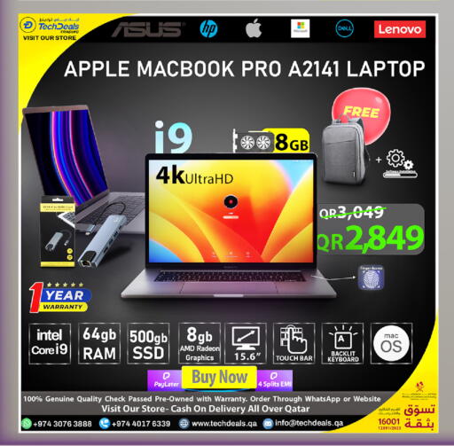 Apple available at Tech Deals Trading in Qatar - Al Khor