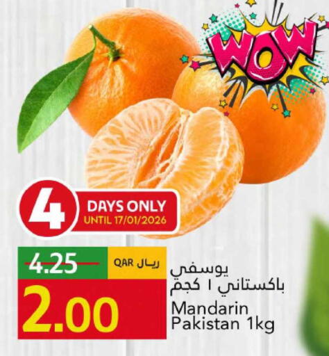 Mandarin from Pakistan available at Gulf Food Center in Qatar - Al Shamal