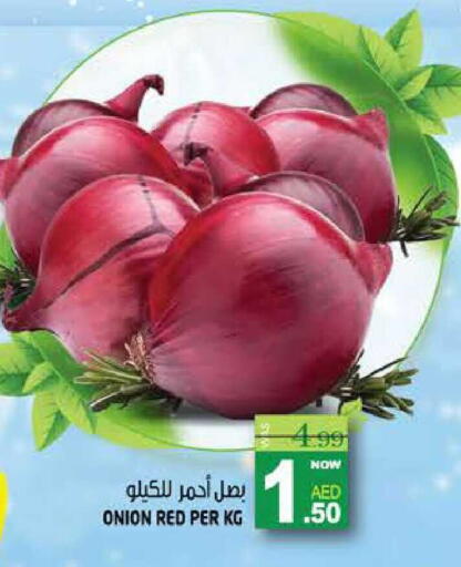 Onion available at هاشم هايبرماركت in الإمارات العربية المتحدة , الامارات - الشارقة / عجمان