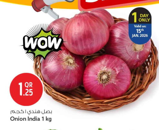 Onion from India available at سفاري هايبر ماركت in قطر - أم صلال
