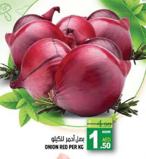 Onion available at هاشم هايبرماركت in الإمارات العربية المتحدة , الامارات - الشارقة / عجمان