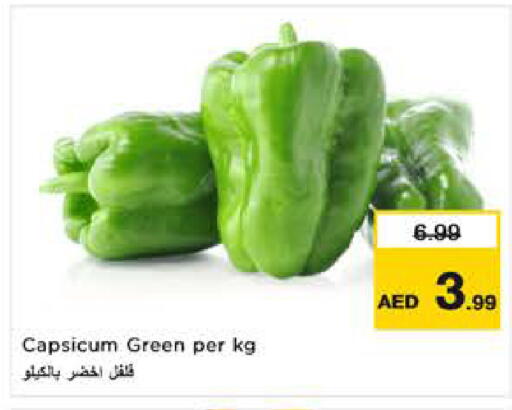 Capsicum available at نستو هايبرماركت in الإمارات العربية المتحدة , الامارات - ٱلْفُجَيْرَة‎