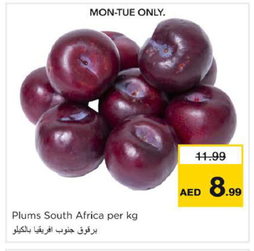 Plums from South Africa available at نستو هايبرماركت in الإمارات العربية المتحدة , الامارات - دبي