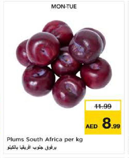 Plums from South Africa available at نستو هايبرماركت in الإمارات العربية المتحدة , الامارات - ٱلْعَيْن‎
