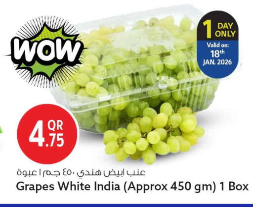 Grapes from India available at Safari Hypermarket in Qatar - Al Rayyan