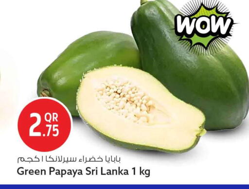Papaya from Sri Lanka available at Safari Hypermarket in Qatar - Al Rayyan