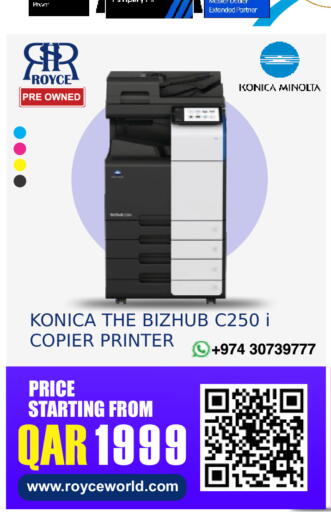 available at Royce World Trading & Services W.L.L in Qatar - Umm Salal