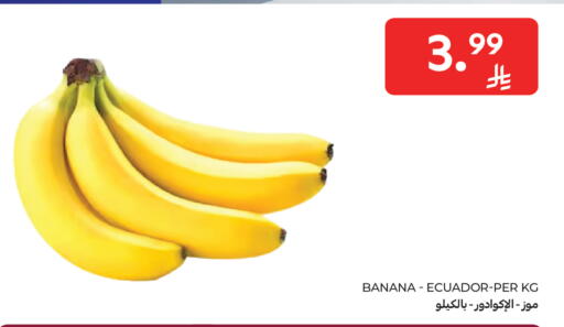 Banana from Ecuador available at Carrefour in KSA, Saudi Arabia, Saudi - Medina